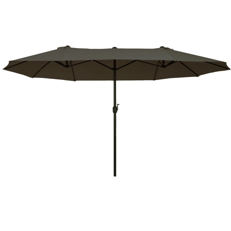 15' Double-Sided Patio Umbrella